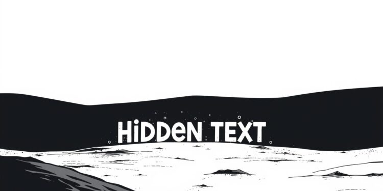 Texto oculto
